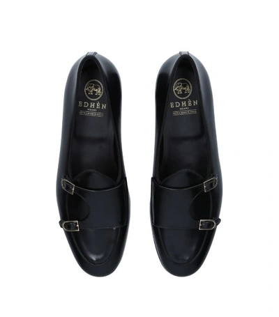 Shop Edhen Milano Leather Brera Loafers