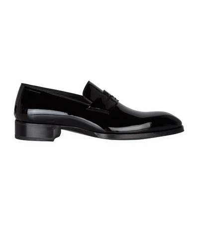 Shop Tom Ford Patent Leather Loafers