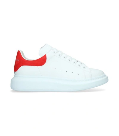 Shop Alexander Mcqueen Leather Show Sneakers