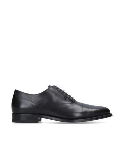 Shop Tod's Leather Oxford Shoes