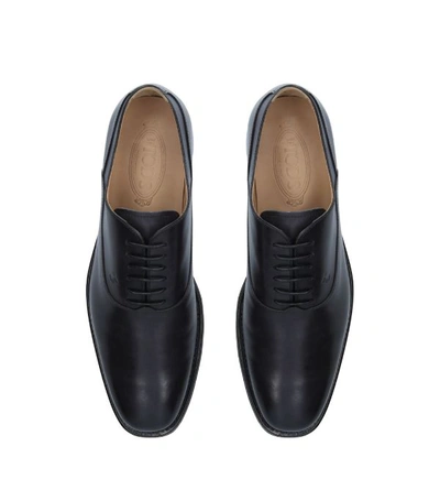 Shop Tod's Leather Oxford Shoes