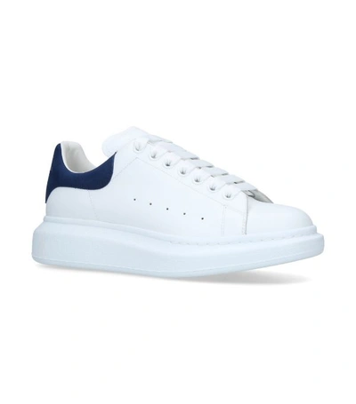 Shop Alexander Mcqueen Leather Show Sneakers