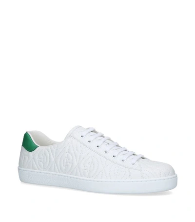 Shop Gucci Quilted Ace Sneakers