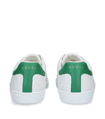 Shop Gucci Quilted Ace Sneakers