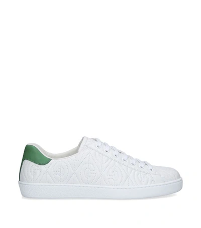 Shop Gucci Quilted Ace Sneakers