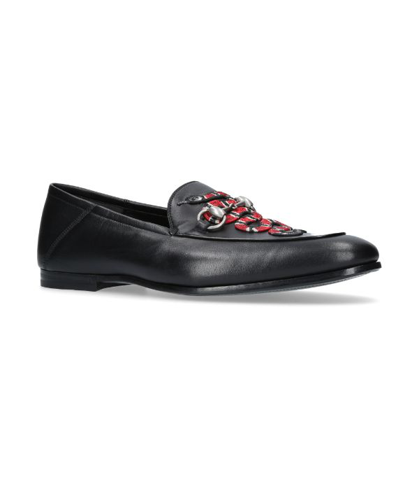 gucci kingsnake loafers