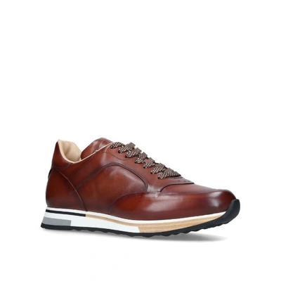 Shop Dunhill Leather Sneakers