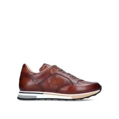 Shop Dunhill Leather Sneakers