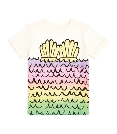 Shop Stella Mccartney Kids Mermaid Scales T-shirt