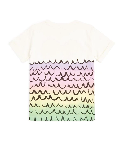 Shop Stella Mccartney Kids Mermaid Scales T-shirt