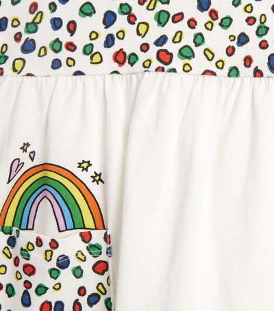 Shop Stella Mccartney Kids Cotton Polka-dot Print Dress
