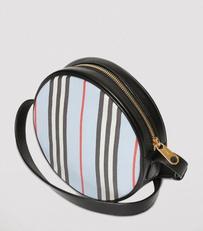 Shop Burberry Kids Icon Stripe Cross-body Bag