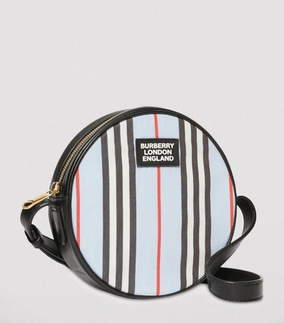 Shop Burberry Kids Icon Stripe Cross-body Bag