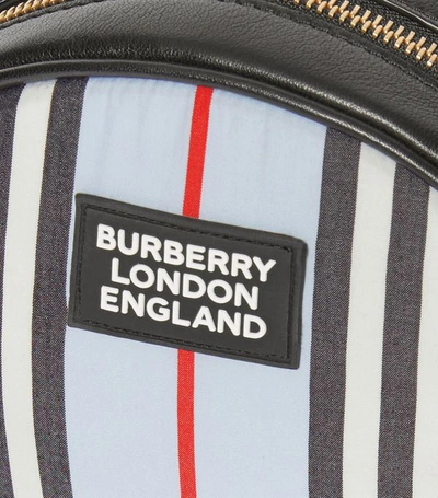 Shop Burberry Kids Icon Stripe Cross-body Bag