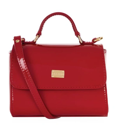 Shop Dolce & Gabbana Flap Front Shoulder Bag In Red