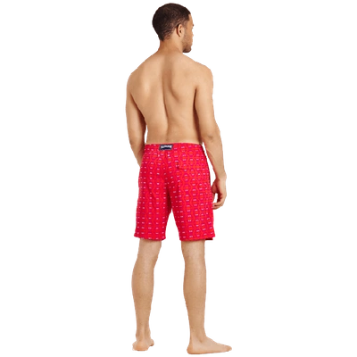 Shop Vilebrequin Swimming Trunk In Red