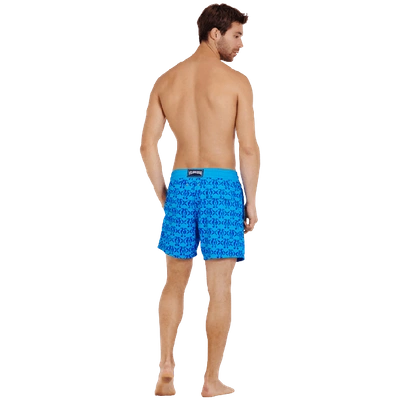 Shop Vilebrequin Swimming Trunk In Blue