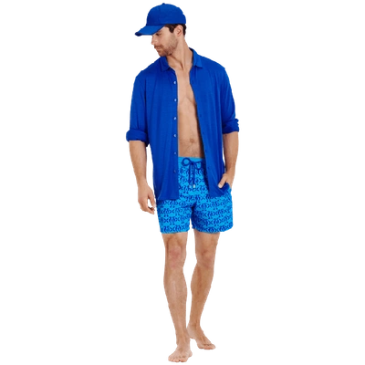 Vilebrequin Swimming Trunk In Blue
