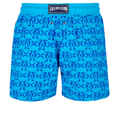 Shop Vilebrequin Swimming Trunk In Blue