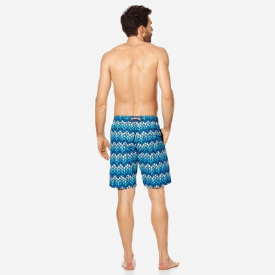 Shop Vilebrequin Swimming Trunk In Blue