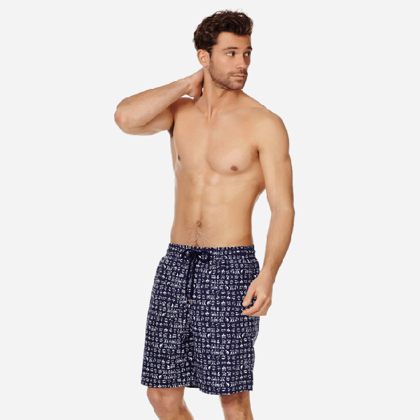 vilebrequin long swim trunks