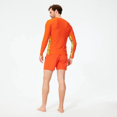 Shop Vilebrequin Rashguard In Orange