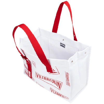 Shop Vilebrequin Beach Bag In White