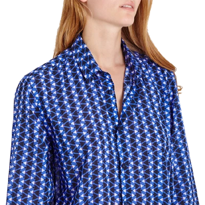 Shop Vilebrequin Shirt In Blue