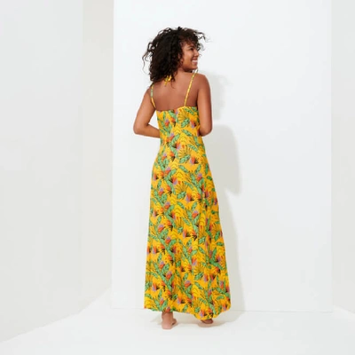 Shop Vilebrequin Dress In Yellow