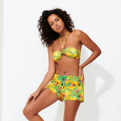 Shop Vilebrequin Shorty In Yellow