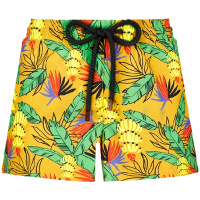 Shop Vilebrequin Shorty In Yellow