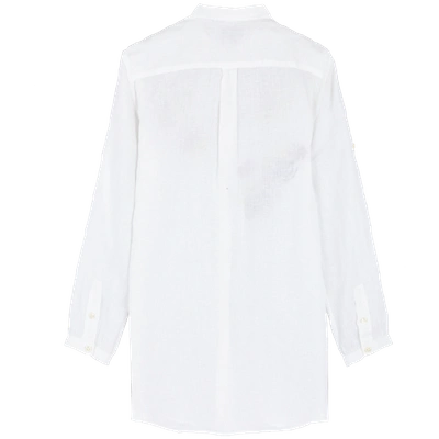 Shop Vilebrequin Shirt Dress In White