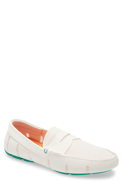 Shop Swims Washable Penny Loafer In White