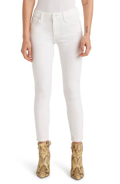 Shop Mother The Looker Crop Skinny Jeans In Fairest Of Them All