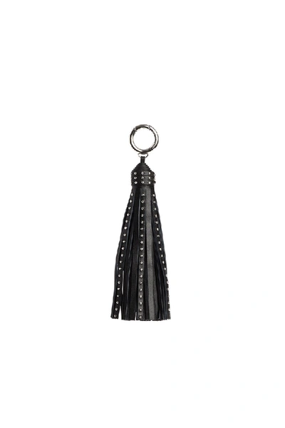 Shop Rebecca Minkoff Tassel Key Fob In Black