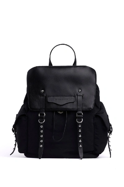 Shop Rebecca Minkoff Bowie Nylon Backpack In Black