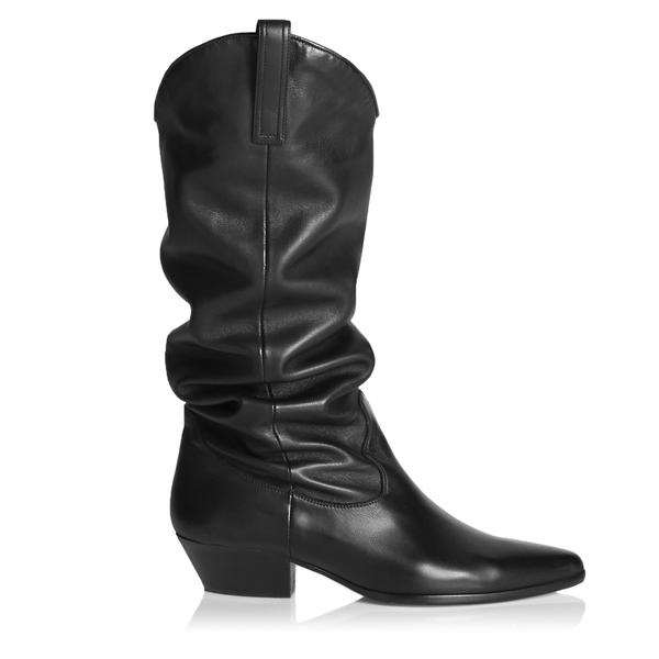 flat western boots