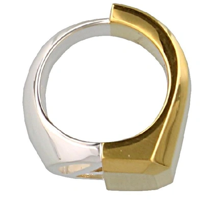 Shop Ambush Contrasting Signet Ring In Multi