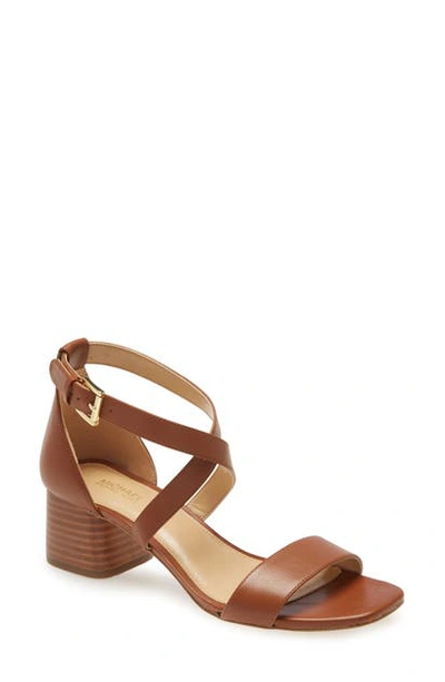 Michael Michael Kors Women s Diane Cross Strap Mid Heel Sandals In