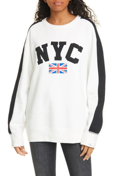 Shop Rag & Bone Nyc Graphic Sweatshirt In Maml 100