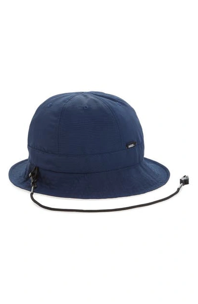 Shop Vans X Pilgrim Surf + Supply Reversible Bucket Hat In Dress Blues