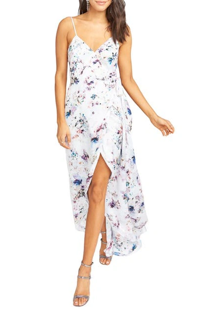 Shop Show Me Your Mumu Mariah Wrap Maxi Dress In Bouquet Beauty