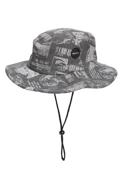 Shop Rvca Walker Boonie Hat In Black