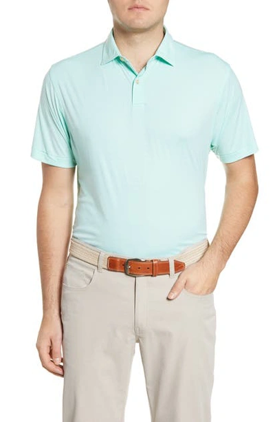 Shop Peter Millar Stripe Featherweight Performance Polo In Yucca