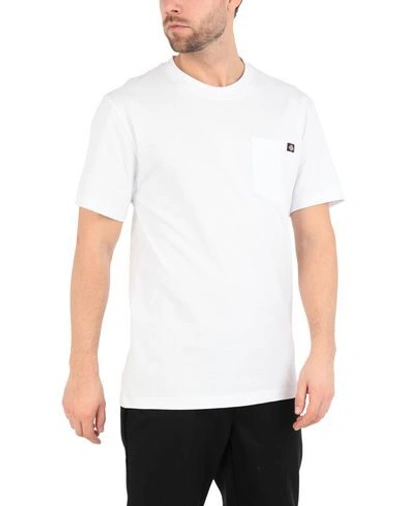 Shop Dickies Porterdale Man T-shirt White Size Xl Cotton