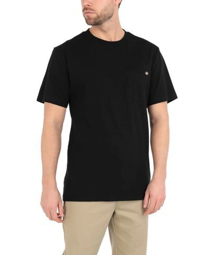Shop Dickies Porterdale Man T-shirt Black Size S Cotton