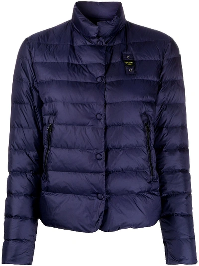 Shop Blauer Jarvis Padded Down Jacket In Blue