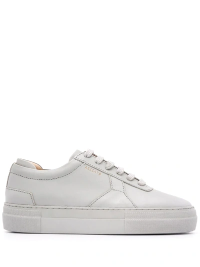 Shop Axel Arigato Platform Low Top Sneakers In Grey