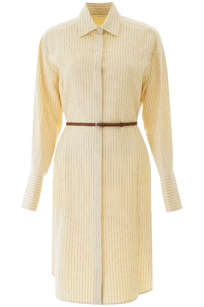 Shop The Row Sonia Dress In Beige,black