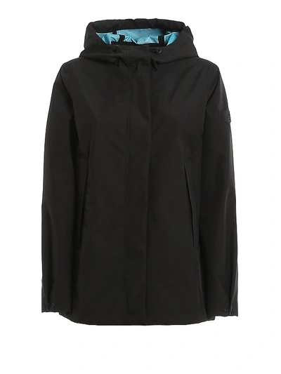 Shop Peuterey Labelle Tech Fabric Jacket In Black